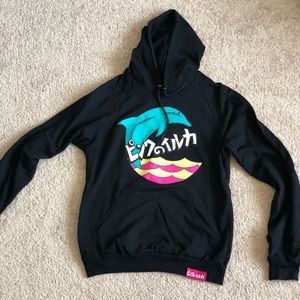 Pink Dolphin Hoodie